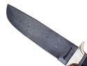 Pioneer Custom Made Damascus Steel Hunting Knife N