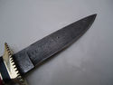 Pioneer Custom Made Damascus Steel Hunting Knife N