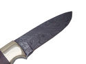 Pioneer Custom Made Damascus Steel Hunting Knife N