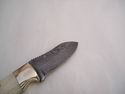 Pioneer Custom Made Damascus Steel Hunting Knife N