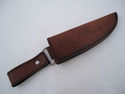 Pioneer Custom Made Damascus Steel Hunting Knife N