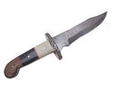 Pioneer CustomMade Damascus Steel Hunting KnifeNew