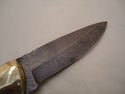 Pioneer Custom Made Damascus Steel Hunting Knife N