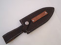 Pioneer Custom Made Damascus Steel Hunting Knife N