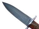 Pioneer Custom Made Damascus Steel Hunting Knife N