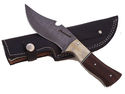 Pioneer Custom Made Damascus Steel Hunting Knife N