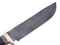 Pioneer Custom Made Damascus Steel Hunting Knife N