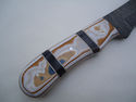 Pioneer Custom Made Damascus Steel Hunting Knife N