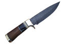 Pioneer Custom Made Damascus Steel Hunting Knife N