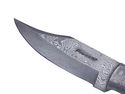 Pioneer Custom Made Damascus Steel Hunting Knife,W