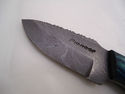 Pioneer Custom Made Damascus Steel "Skinner" Knife