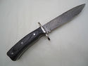 Pioneer Hand Made Damascus Steel Hunting Knife New