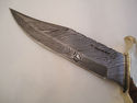 Pioneer Custom Made Damascus Steel Hunting KnifeNe