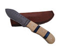 Pioneer Custom Made Damascus Steel Hunting Knife N