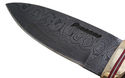 Pioneer Custom Made Damascus Steel Hunting Knife N