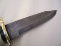 Pioneer Custom Made Damascus Steel Hunting Knife N