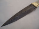 Pioneer Custom Made Damascus Steel Hunting Knife N