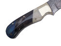 Pioneer Custom Made Damascus Steel Hunting Knife N