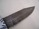 Pioneer Custom Made Damascus Steel Hunting Knife N