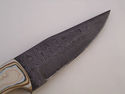 Pioneer Custom Made Damascus Steel Hunting Knife N