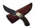 Pioneer Custom Made Damascus Steel Hunting Knife N