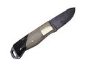 Pioneer Custom Made Damascus Steel Hunting Knife N