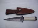 Pioneer Custom Made Damascus Steel HuntingKnifeNew