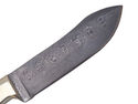 Pioneer Custom Made Damascus Steel Hunting Knife N