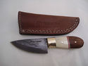 Pioneer Hand Made Damascus Steel Hunting Knife ,Wi