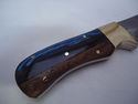 Pioneer Custom Made Damascus Steel Hunting Knife N