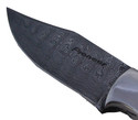 Pioneer Custom Made Damascus Steel Hunting Knife N