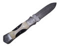 Pioneer Custom Made Damascus Steel Hunting Knife N