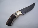 Pioneer Custom Made Damascus Steel Hunting Knife N