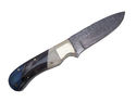 Pioneer Custom Made Damascus Steel Hunting Knife N