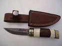 Pioneer Hand Made Damascus Steel Hunting Knife New