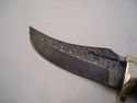 Pioneer Custom Made Damascus Steel Hunting Knife N