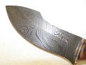 Hand Made Damascus Steel Drop Point Hunting Knife 