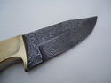 Pioneer Custom Made Damascus Steel Hunting Knife N