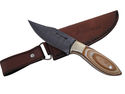 Pioneer Custom Made Damascus Steel Hunting Knife N