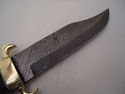 Pioneer Custom Made Damascus Steel Hunting KnifeNe