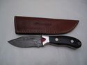 Pioneer Custom Made Damascus Steel Hunting Knife N