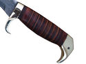 Pioneer Custom Made Damascus Steel Hunting Knife N