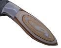 Pioneer Custom Made Damascus Steel Hunting Knife N