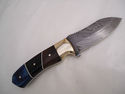 Pioneer Custom Made Damascus Steel Hunting KnifeNe