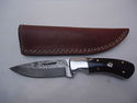 Pioneer Custom Made Damascus Steel Hunting Knife N