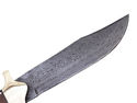 Pioneer Custom Made Damascus Steel Hunting Knife N