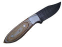 Pioneer Custom Made Damascus Steel Hunting Knife N