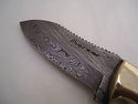 Pioneer Custom Made Damascus Steel Hunting KnifeNe