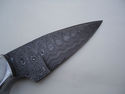 Pioneer Custom Made Damascus Steel Hunting Knife N