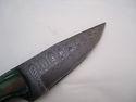 Pioneer Custom Made Damascus Steel Hunting Knife N